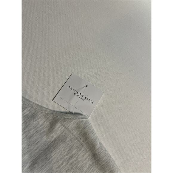 American Eagle Women's Heather Gary Thin Strap Ruched Bust Cami Top Size Small - Picture 2 of 4